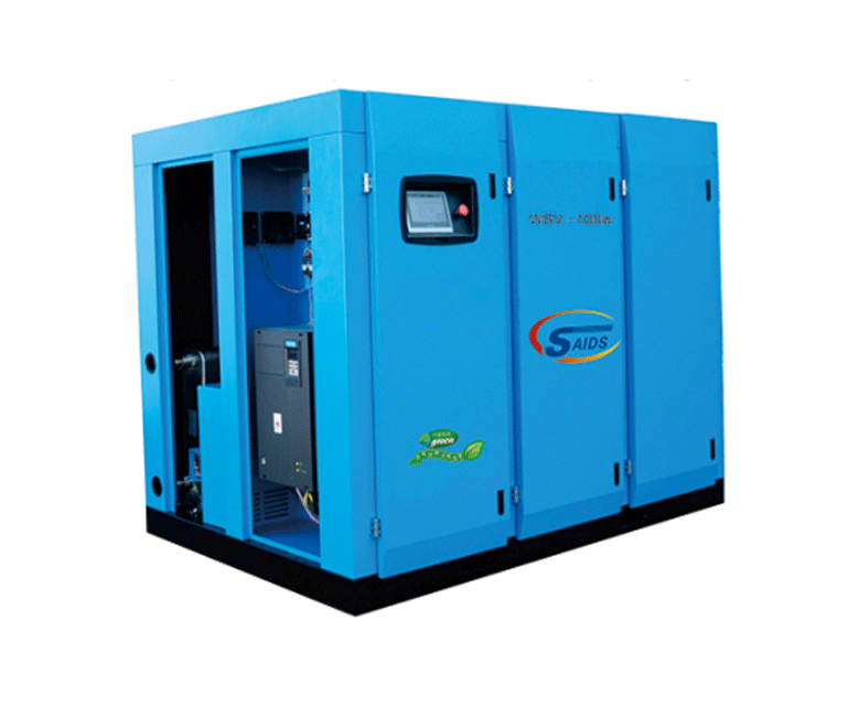 WSV 系列無(wú)油水潤(rùn)滑永磁變頻螺桿空氣壓縮機(jī)